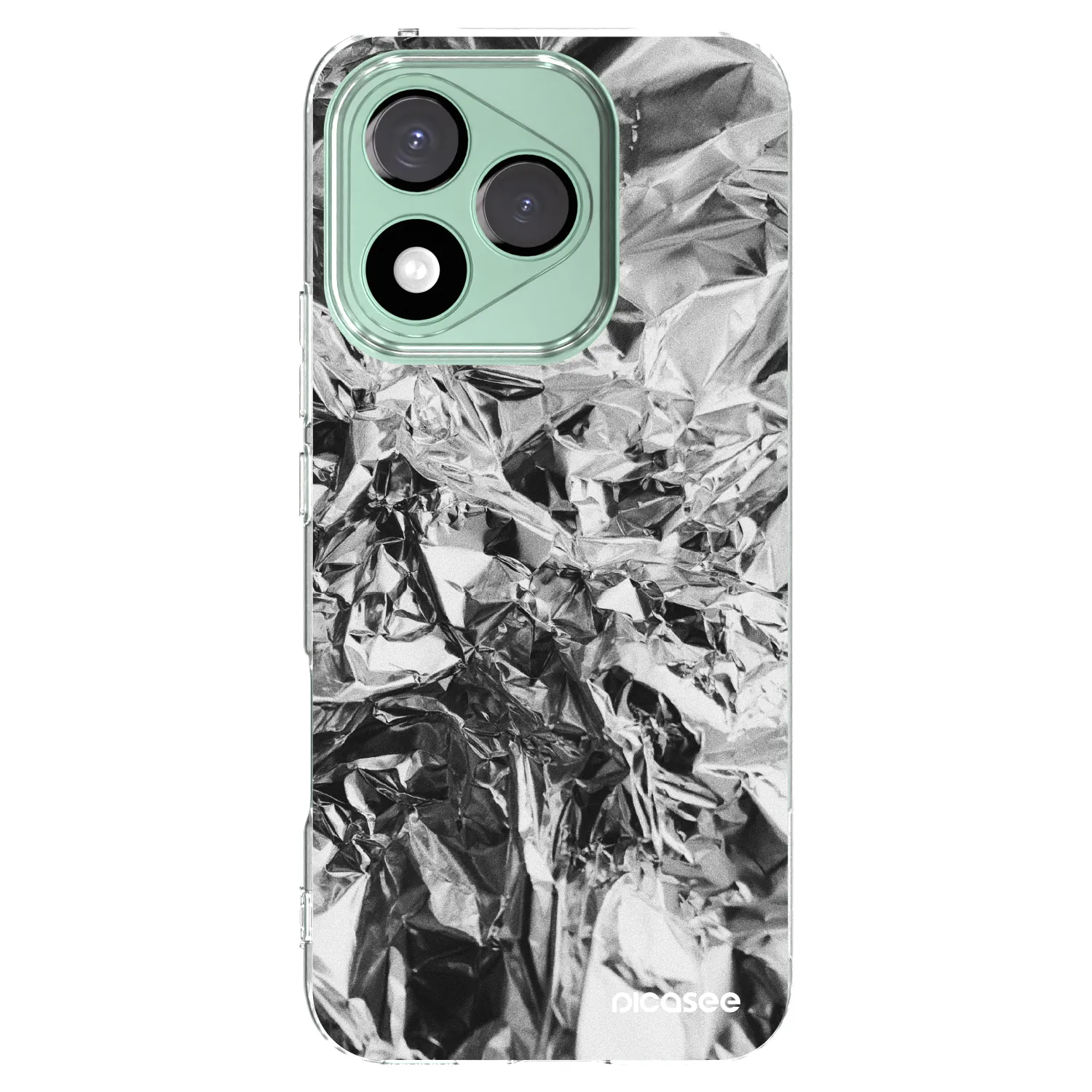 Picasee διαφανής θήκη σιλικόνης Honor 400 Lite 5G - Chrome