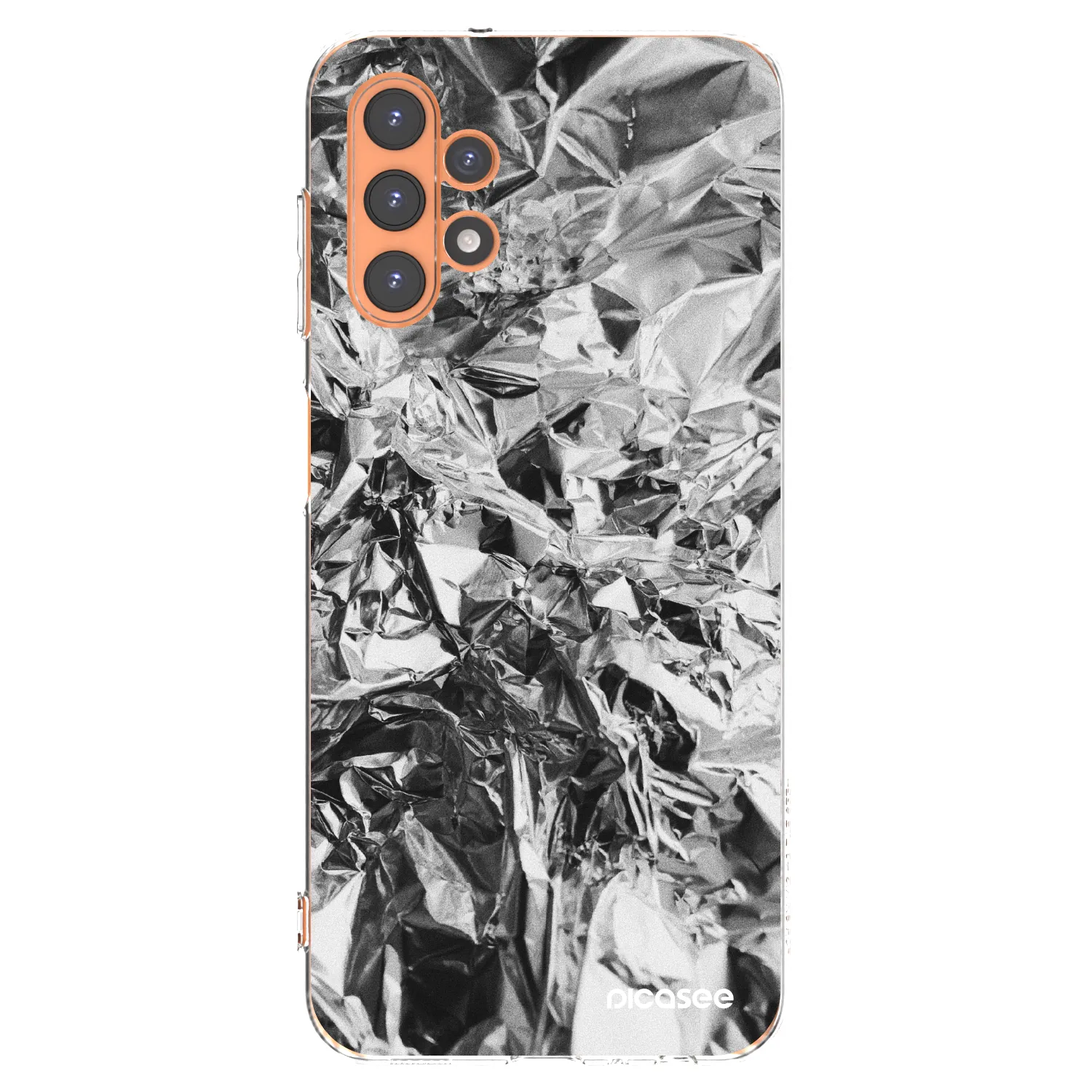 Picasee διαφανής θήκη σιλικόνης Samsung Galaxy A13 5G - Chrome