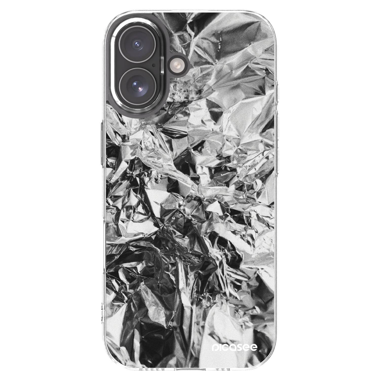 Picasee διαφανής θήκη σιλικόνης Apple iPhone 17 - Chrome