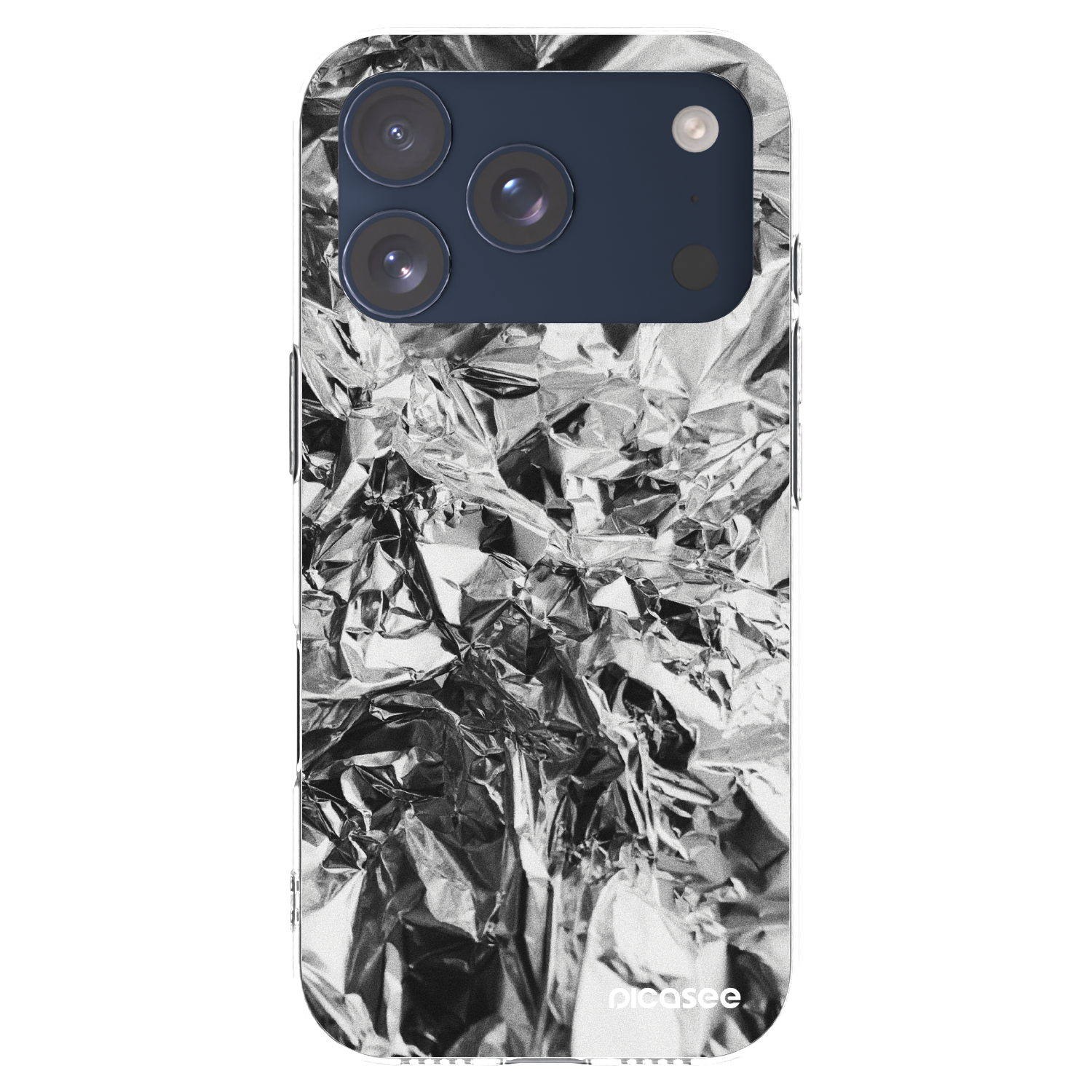 Picasee διαφανής θήκη σιλικόνης Apple iPhone 17 Pro - Chrome