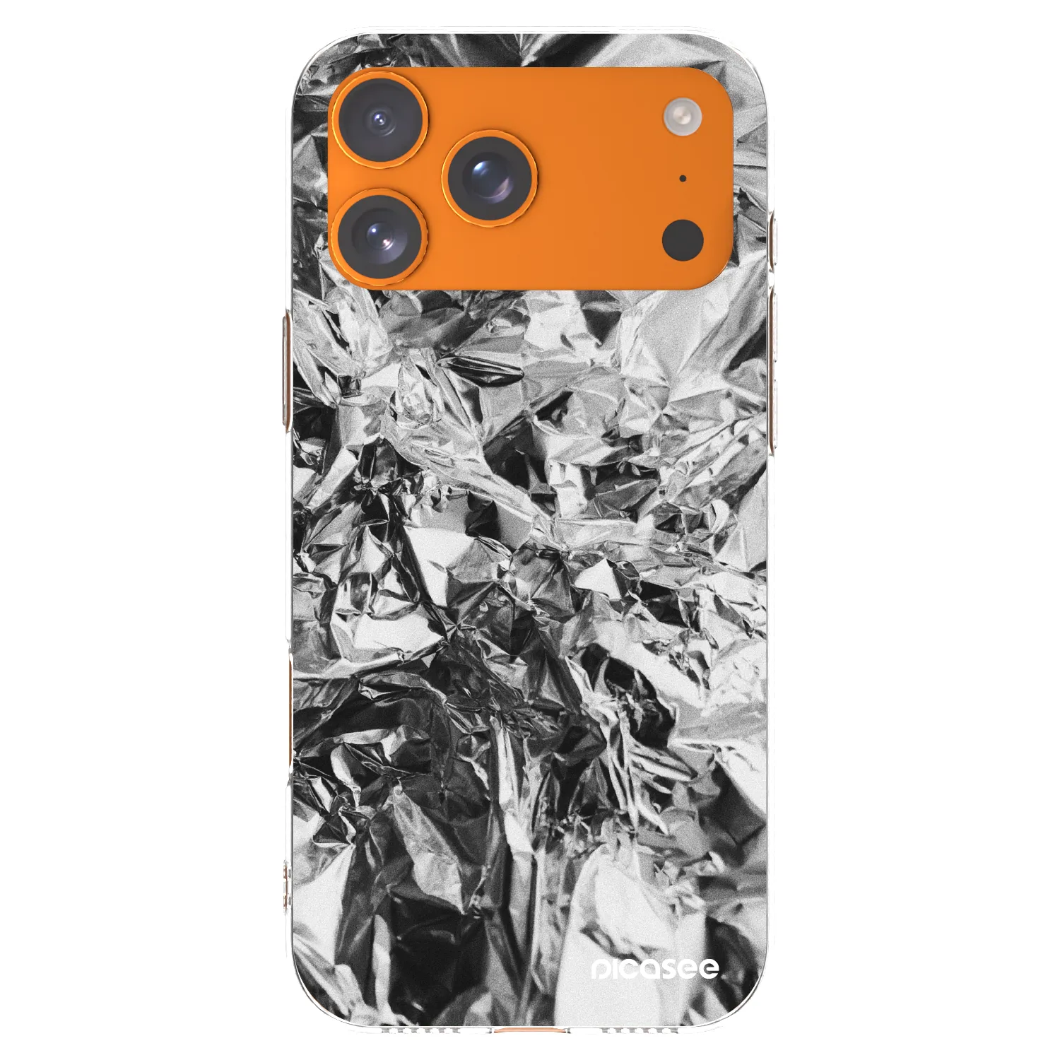 Picasee διαφανής θήκη σιλικόνης Apple iPhone 17 Pro Max - Chrome