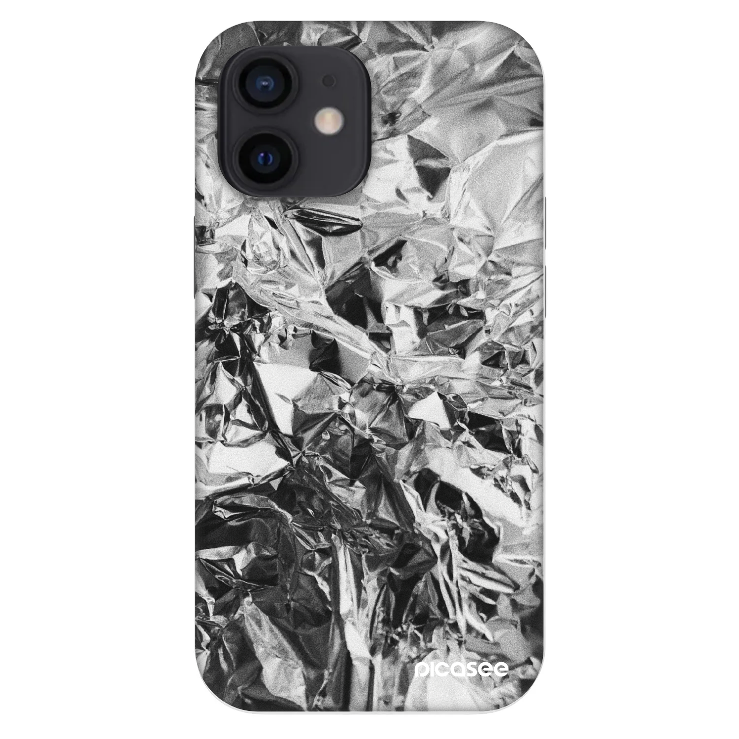 Picasee Fashion Case για Apple iPhone 12 mini - Chrome