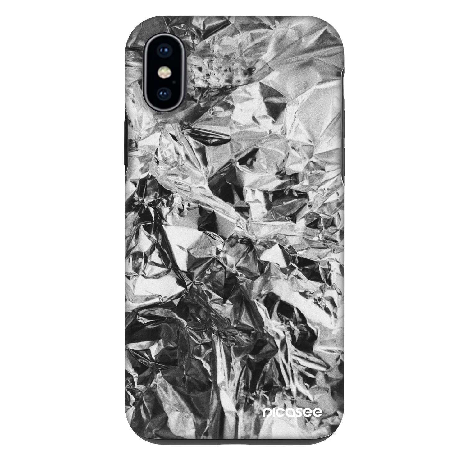 Picasee Fashion Case για Apple iPhone X/XS - Chrome