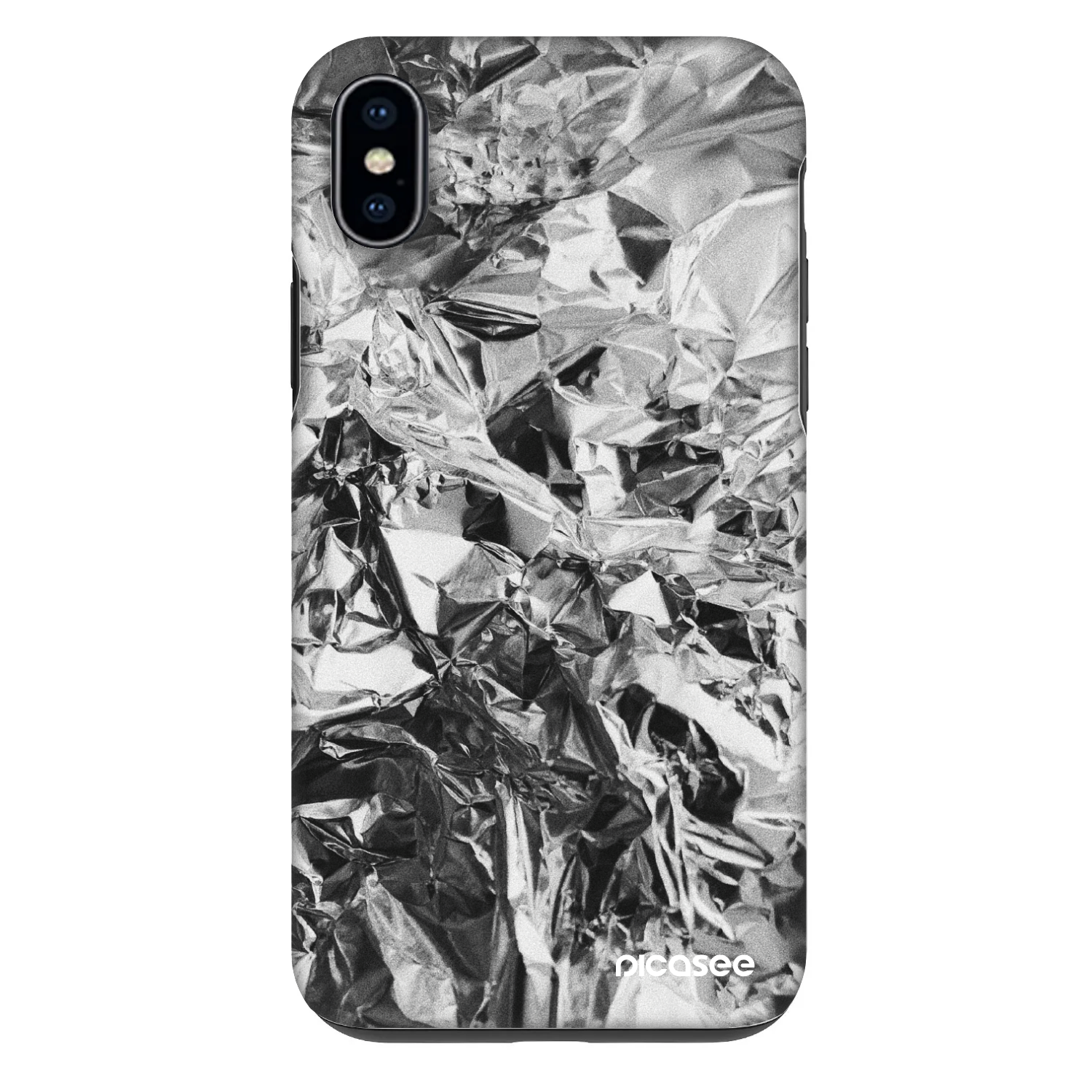 Picasee Fashion Case για Apple iPhone XS Max - Chrome