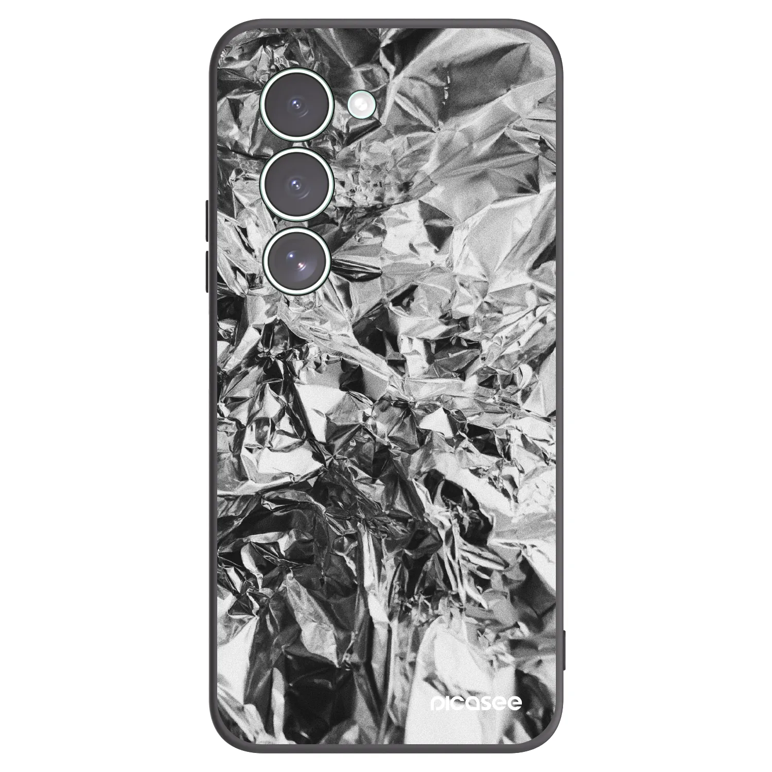 Picasee Μαύρη θήκη σιλικόνης για Xiaomi Redmi 15 5G - Chrome