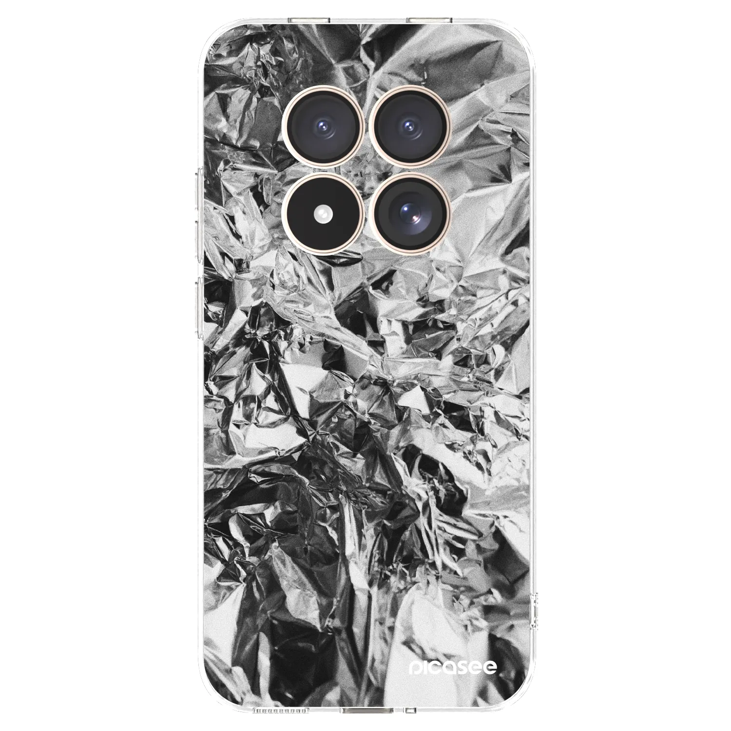 Picasee διαφανής θήκη σιλικόνης Xiaomi Redmi Note 15 Pro 4G - Chrome