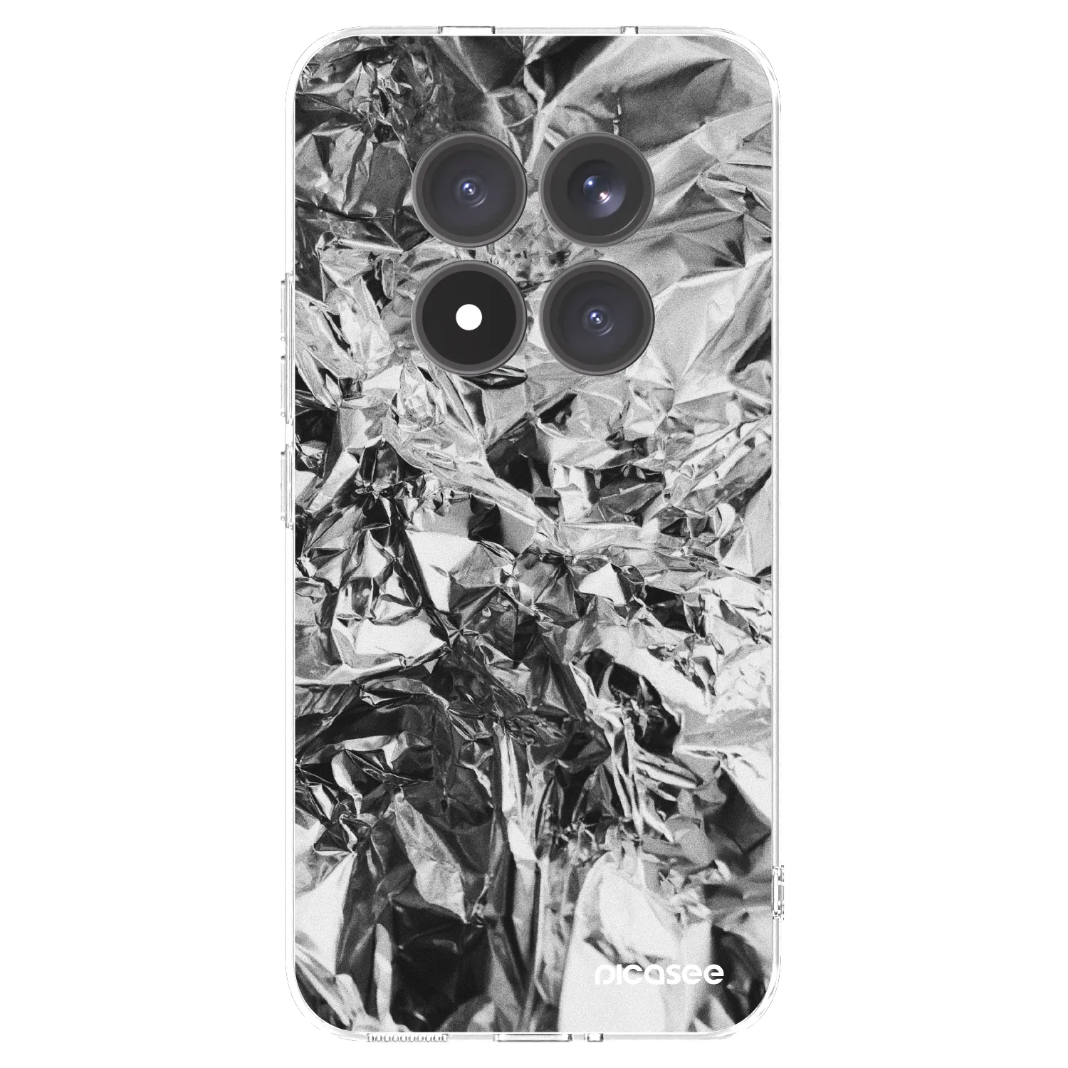 Picasee διαφανής θήκη σιλικόνης Xiaomi Redmi Note 15 Pro+ - Chrome