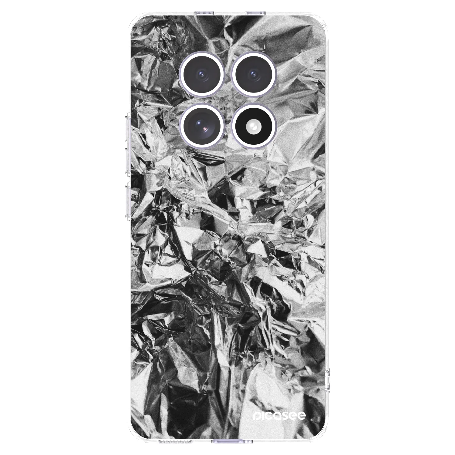 Picasee διαφανής θήκη σιλικόνης Xiaomi Redmi Note 15 - Chrome