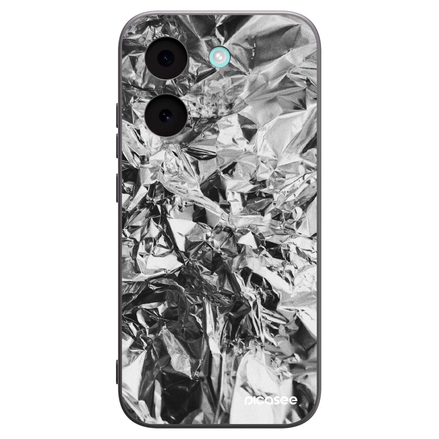 Picasee Μαύρη θήκη σιλικόνης για Xiaomi Poco X8 Pro - Chrome