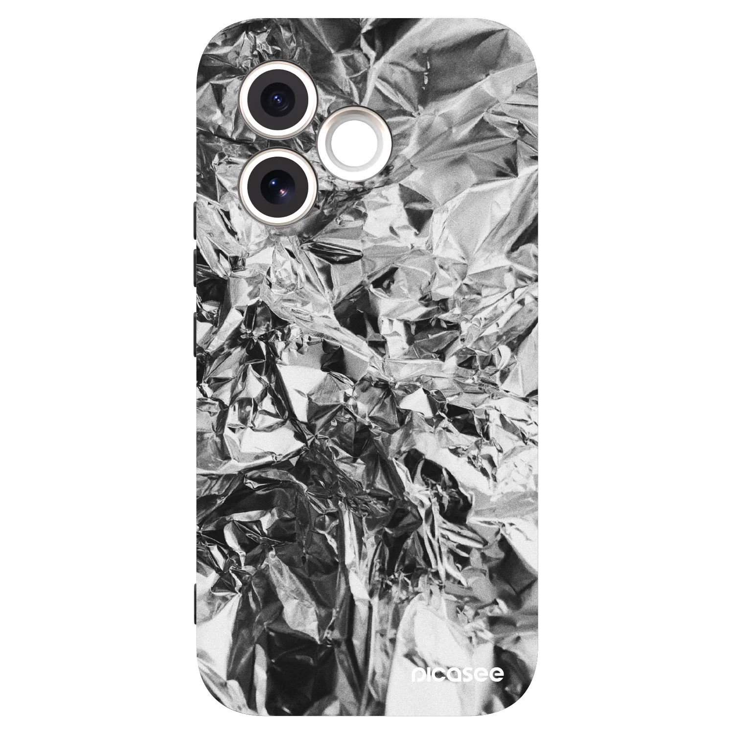 Picasee Μαύρη θήκη σιλικόνης για Honor 600 Lite - Chrome