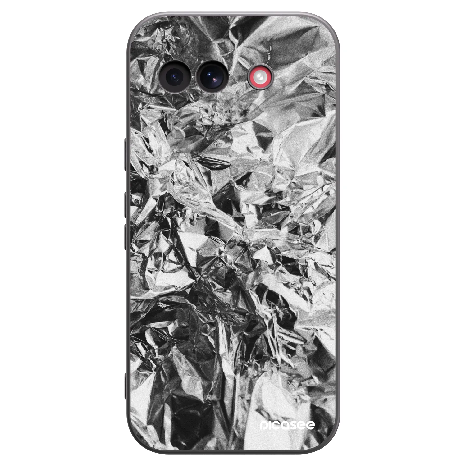 Picasee Μαύρη θήκη σιλικόνης για Google Pixel 10a - Chrome
