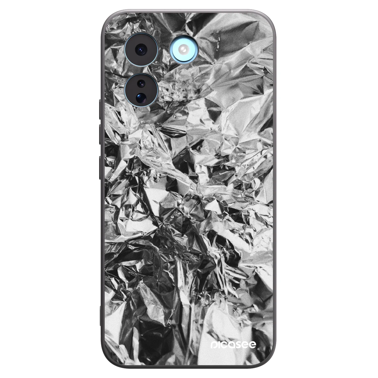 Picasee Μαύρη θήκη σιλικόνης για Xiaomi Redmi Note 17 Pro MAX 5G - Chrome