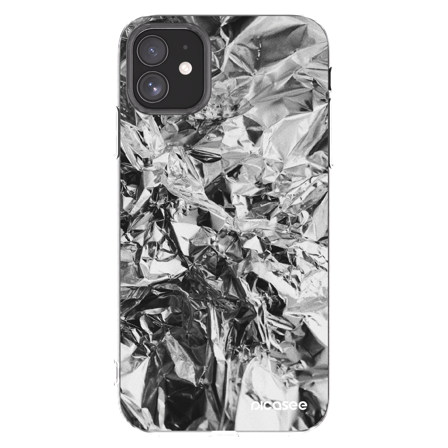 Picasee διαφανής θήκη σιλικόνης Apple iPhone 11 - Chrome