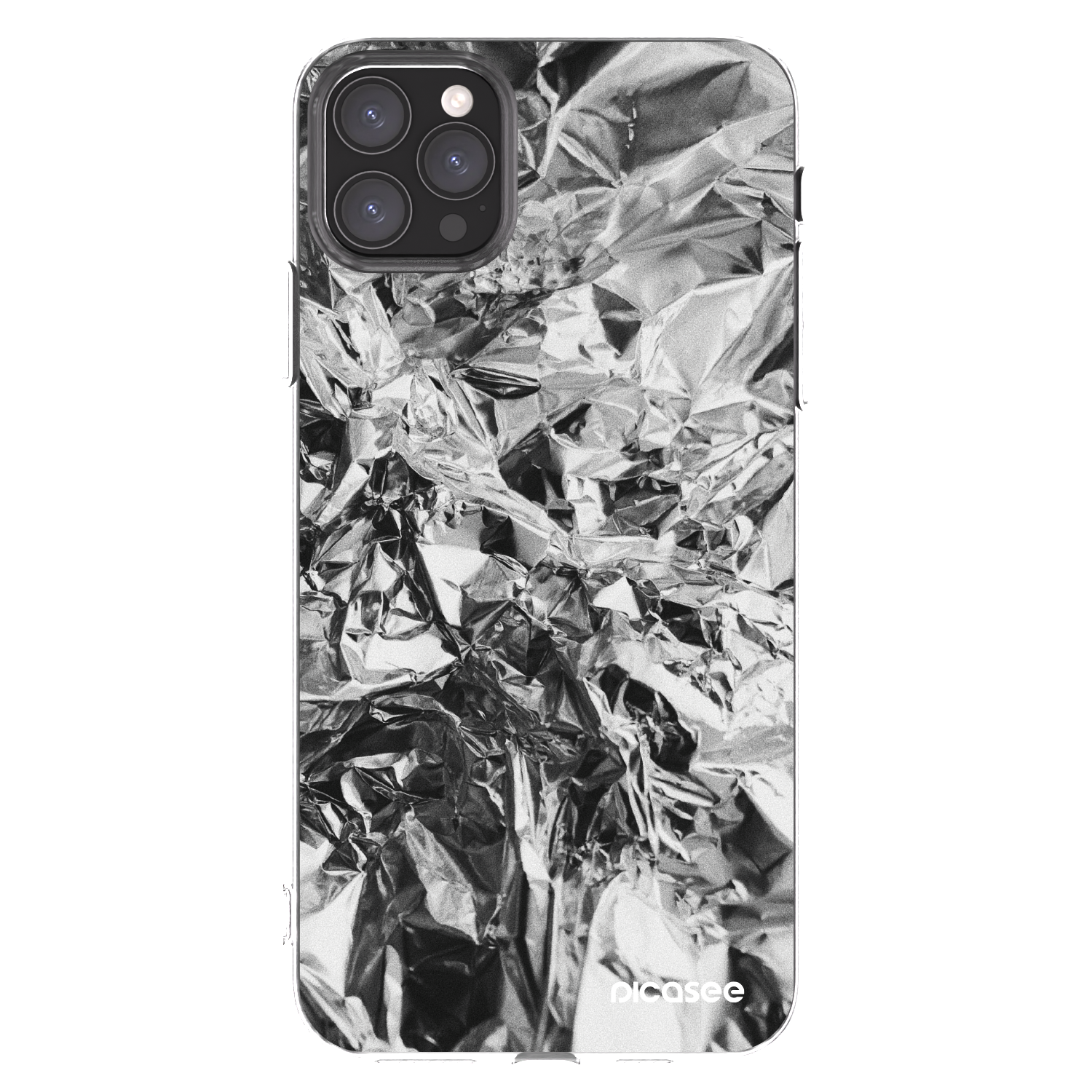 Picasee διαφανής θήκη σιλικόνης Apple iPhone 11 Pro Max - Chrome