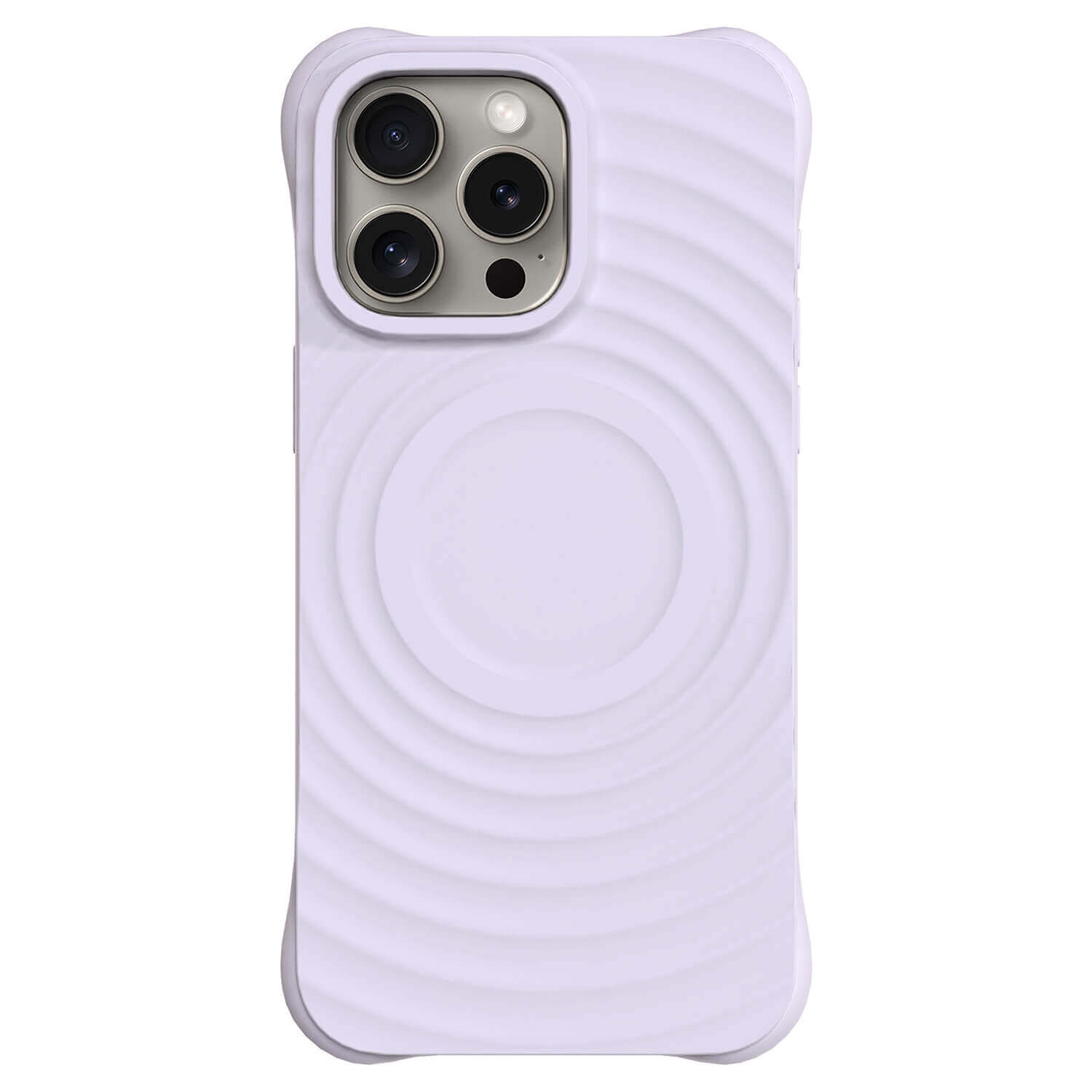 Picasee Shock-proof case s MagSafeo Apple iPhone 16 Pro Max - Προσαρμοσμένη χάραξη - μωβ