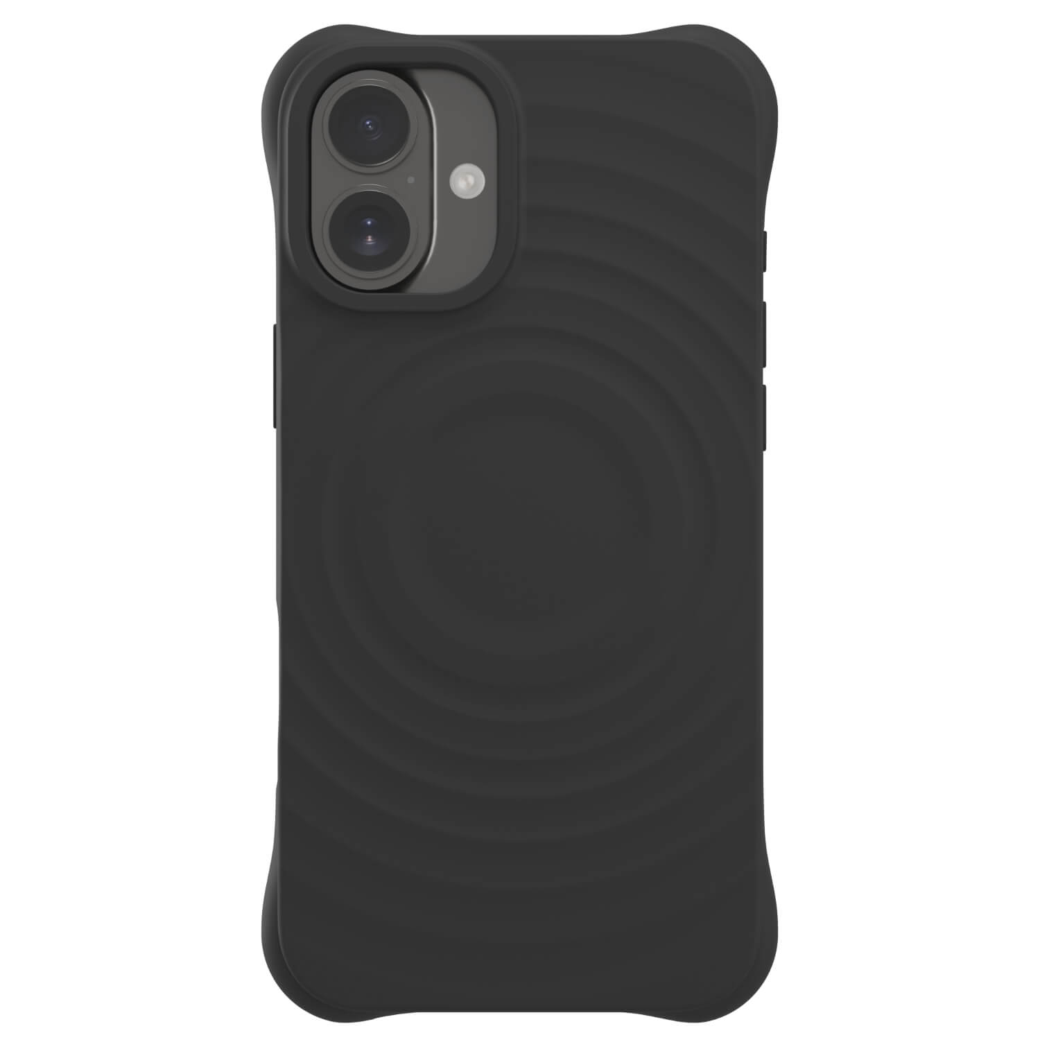 Picasee Shock-proof case s MagSafeo Apple iPhone 16 Plus - Προσαρμοσμένη χάραξη - Μαύρος