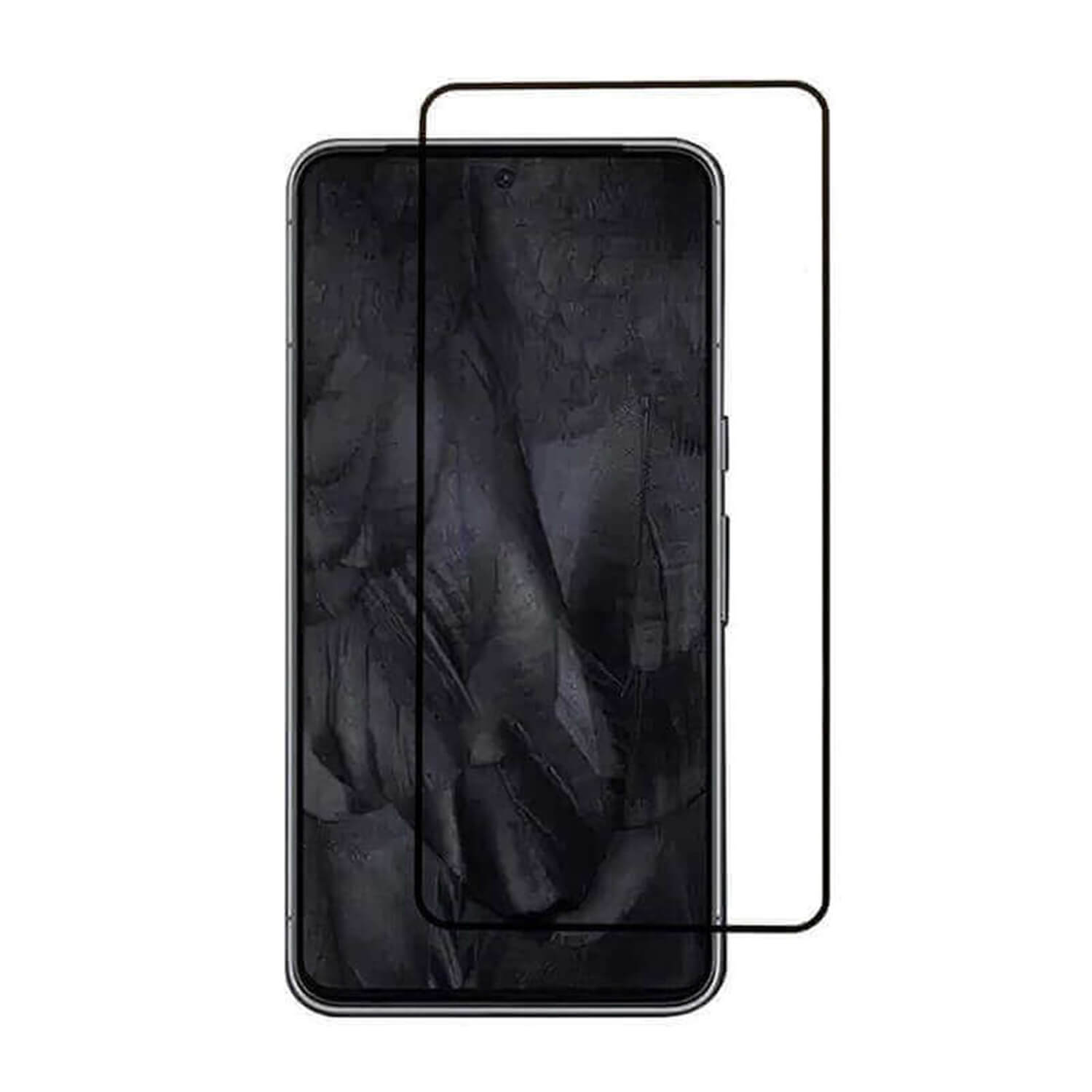 3x Picasee 3D σκληρυμένο γυαλί με περιμετρικό πλαίσιο για Google Pixel 8a - μαύρο - 2+1 δωρεάν