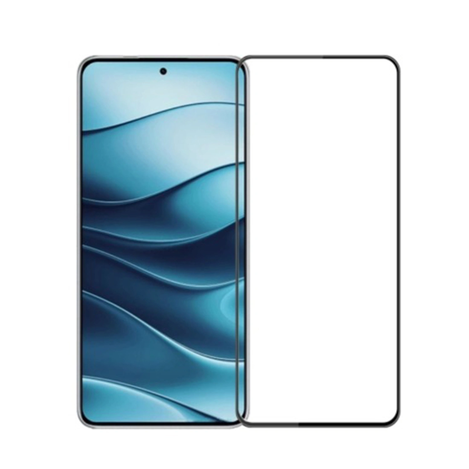 3x Picasee 3D σκληρυμένο γυαλί με περιμετρικό πλαίσιο για Xiaomi Redmi Note 14S - μαύρο - 2+1 δωρεάν