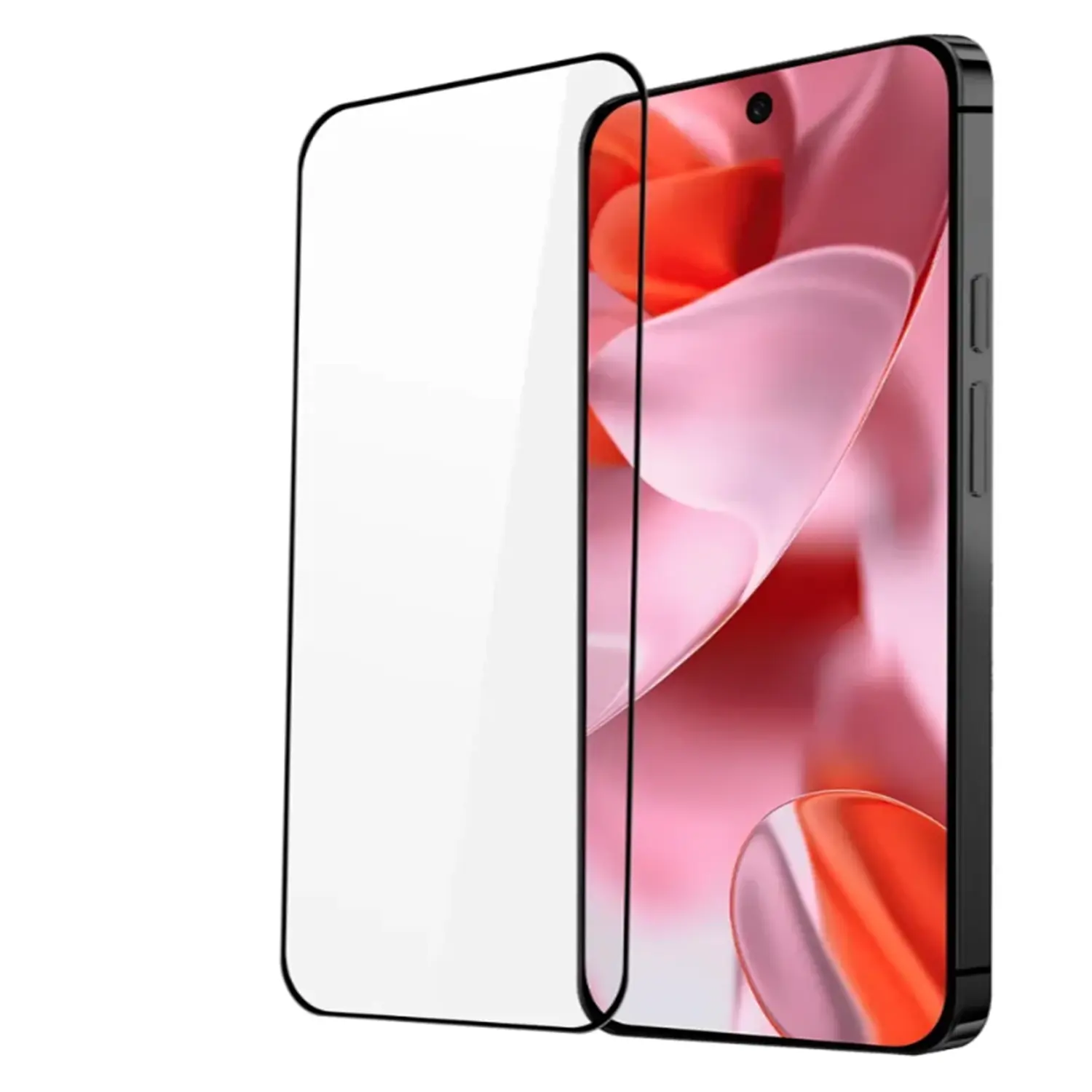 Picasee 3D Tempered glass με περιμετρικό πλαίσιο για Google Pixel 10 Pro - μαύρο
