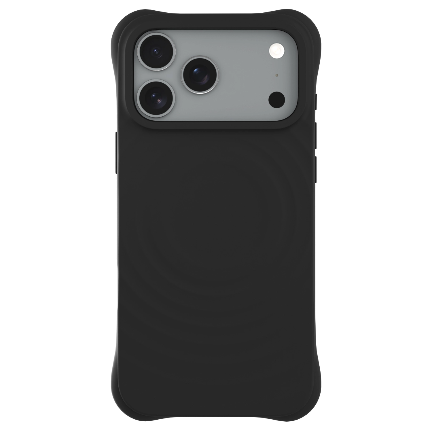 Picasee Shock-proof case s MagSafeo Apple iPhone 17 Pro Max - Προσαρμοσμένη χάραξη - Μαύρος
