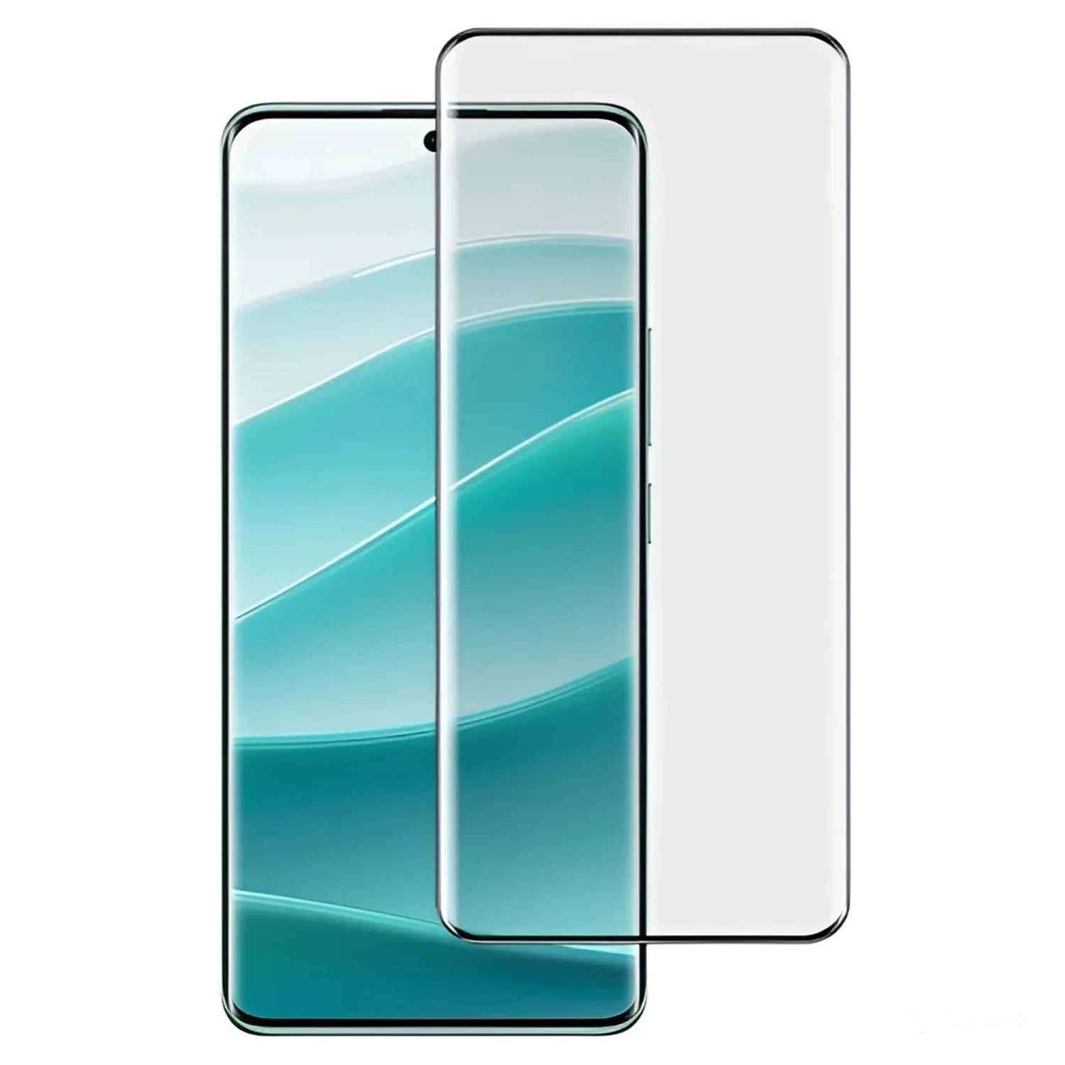 Picasee 3D Tempered glass με περιμετρικό πλαίσιο για Xiaomi Poco X8 Pro - μαύρο
