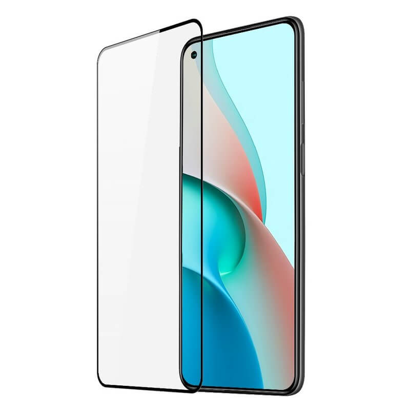 Picasee 3D Tempered glass με περιμετρικό πλαίσιο για Xiaomi Redmi 9T - μαύρο