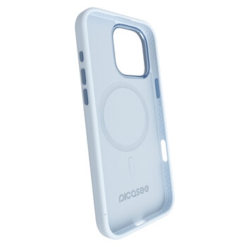 Picasee Premium case s MagSafe pro Apple iPhone 16 Plus - Προσαρμοσμένη χάραξη - Μπλε