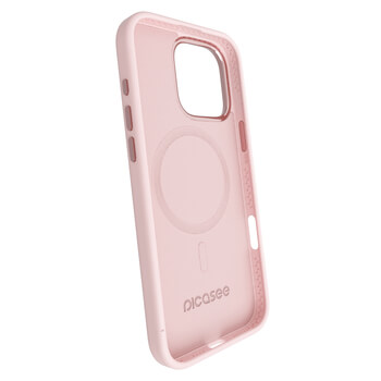 Picasee Premium case s MagSafe pro Apple iPhone 15 - Προσαρμοσμένη χάραξη - Ροζ