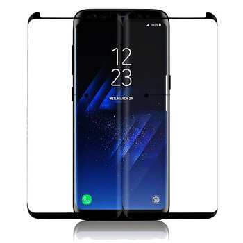 Picasee 3D καμπυλωτό tempered glass για Samsung Galaxy S9 G960F - μαύρο