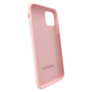Picasee Liquid case Apple iPhone X/XS - Προσαρμοσμένη χάραξη - Ροζ