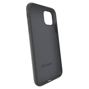 Picasee Liquid case Apple iPhone X/XS - Προσαρμοσμένη χάραξη - Μαύρος