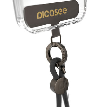 Picasee Cross-body phone strap - Μαύρος
