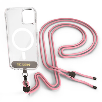 Cross-body phone strap - Ροζ