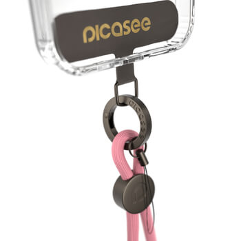 Picasee Cross-body phone strap - Ροζ