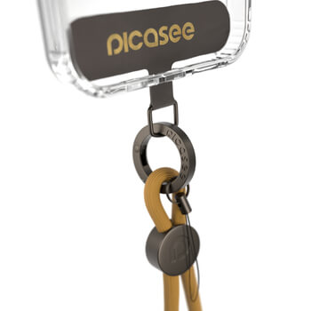 Picasee Cross-body phone strap - χρυσός