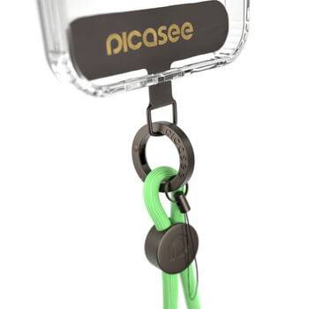 Picasee Cross-body phone strap - Πράσινος