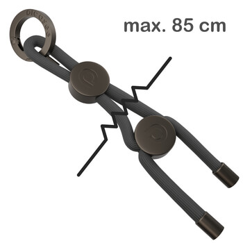 Picasee Cross-body phone strap - Μαύρος