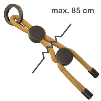 Picasee Cross-body phone strap - χρυσός