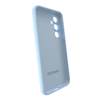 Picasee Liquid case Samsung Galaxy S24 FE S721B - Προσαρμοσμένη χάραξη - Μπλε