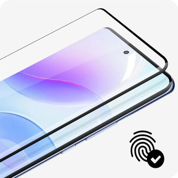 Picasee 3D Tempered glass με περιμετρικό πλαίσιο για Honor 200 Smart 5G - μαύρο