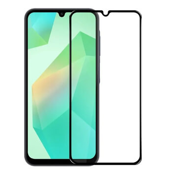 Picasee 3D Tempered glass με περιμετρικό πλαίσιο για Samsung Galaxy A26 5G A266B - μαύρο