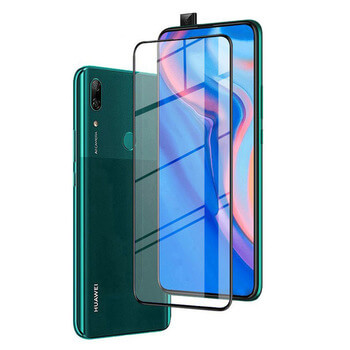 Picasee 3D Tempered glass με περιμετρικό πλαίσιο για Huawei P Smart Z - μαύρο