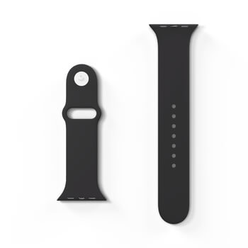 Picasee ζώνη με γκραβούρα Apple Watch 42 mm (10.series) - Μαύρος