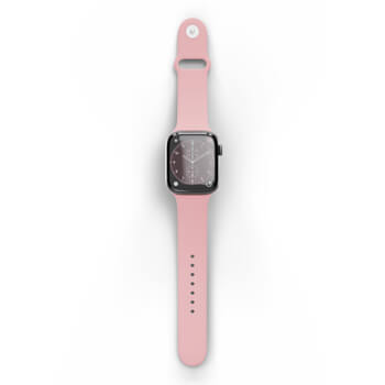Picasee ζώνη με γκραβούρα Apple Watch 44 mm (4.series) - Ροζ