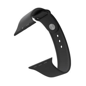 Picasee ζώνη με γκραβούρα Apple Watch Ultra 2 49 mm - Μαύρος