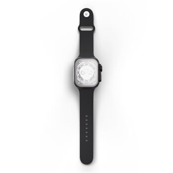 Picasee ζώνη με γκραβούρα Apple Watch Ultra 2 49 mm - Μαύρος