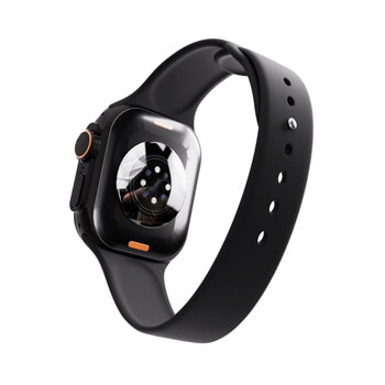 Picasee ζώνη με γκραβούρα Apple Watch Ultra 49 mm - Μαύρος