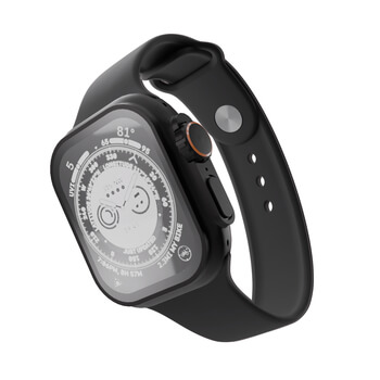 ζώνη με γκραβούρα Apple Watch Ultra 49 mm - Μαύρος