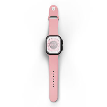 Picasee ζώνη με γκραβούρα Apple Watch Ultra 2 49 mm - Ροζ