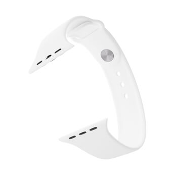 Picasee ζώνη με γκραβούρα Apple Watch Ultra 49 mm - άσπρο